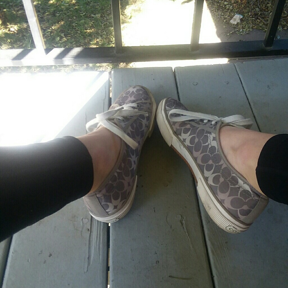 *authentic* coach shoes